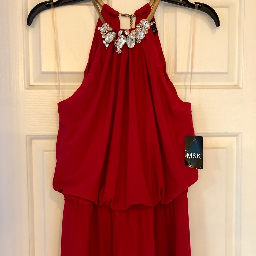 MSK RED Formal DRESS - Picture 2 of 6